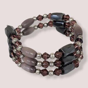(2/$20) Magnetic Beaded Wrap Bracelet
